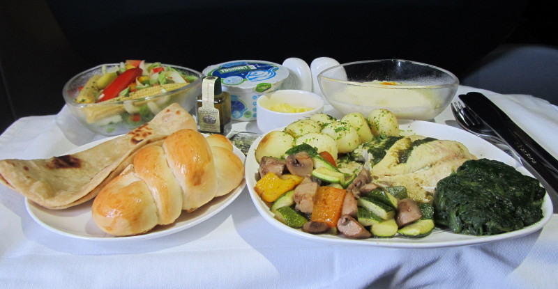 airastana lunch large portions