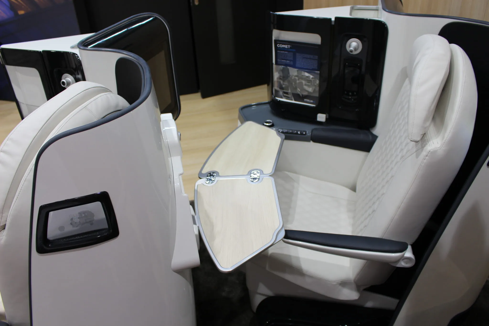 American's postZodiac business class seat options explored Runway